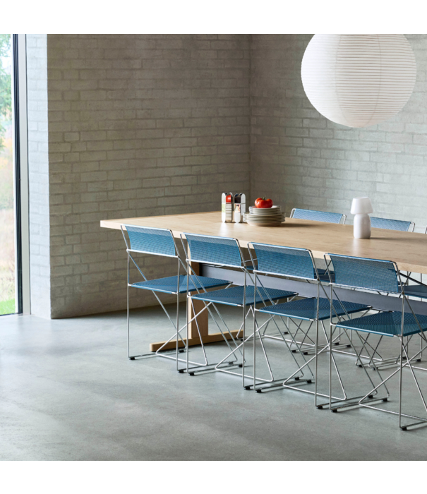 Hay  Hay X-Line Chair powder blue, powder coated family