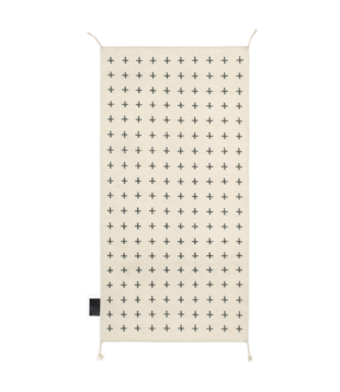 Asplund Stitch Vloerkleed white, black indigo