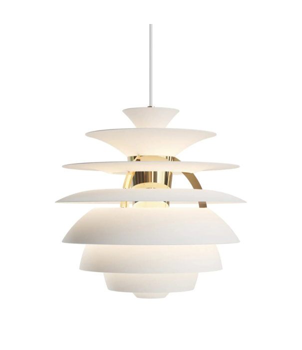 Louis Poulsen  Louis Poulsen PH  Snowball Pendant / Soft white-brass