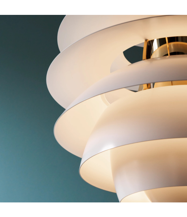 Louis Poulsen  PH Snowball Hanglamp soft white, brass
