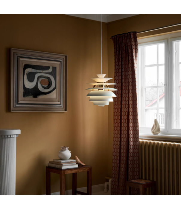 Louis Poulsen  Louis Poulsen PH  Snowball Pendant / Soft white-brass