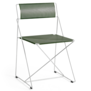 Hay X-Line Chair galvanised base, autumn green