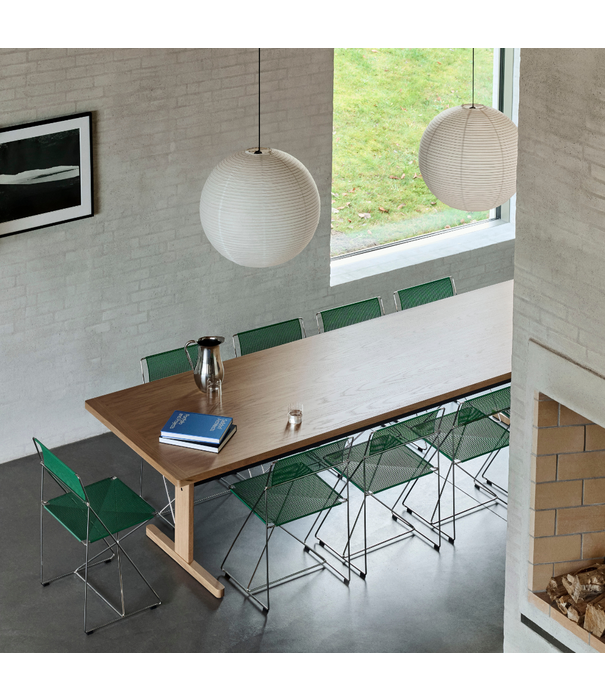 Hay  Hay X-Line Stoel Indoor chromed onderstel, leek green