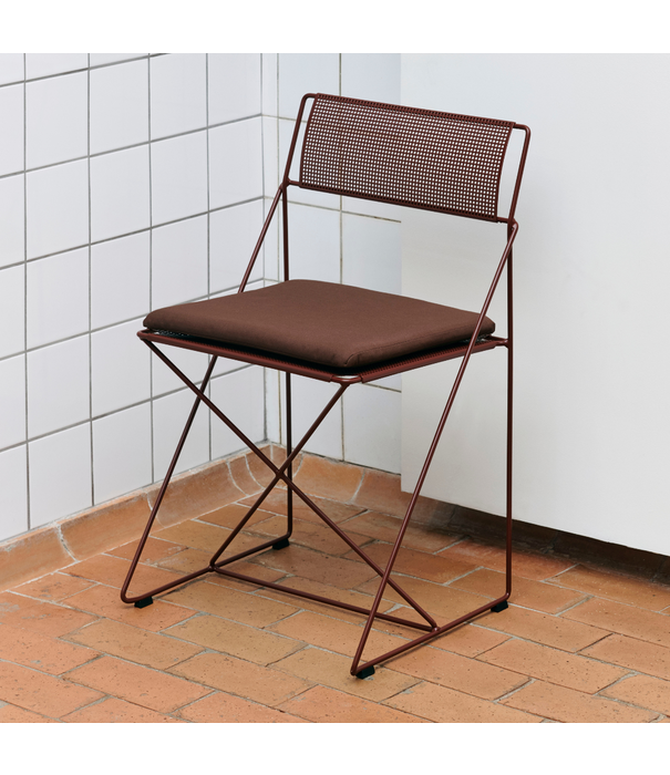 Hay  Hay X-Line Stoel Indoor chromed onderstel, leek green