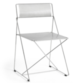 Hay X-Line Chair Indoor chromed base, chromed