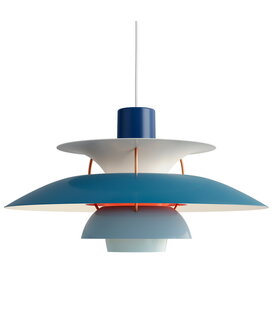 Louis Poulsen PH 5 Pendant hues of blue