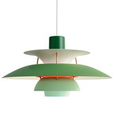 PH5 Hanglamp hues of green 50cm