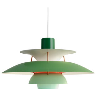 PH5 Hanglamp hues of green