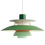 Louis Poulsen PH 5 Pendant hues of green