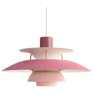 Louis Poulsen PH 5 Hanglamp hues of rose