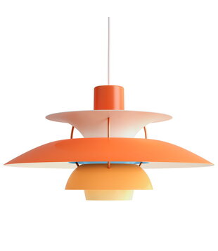 Louis Poulsen PH 5 Pendant hues of orange