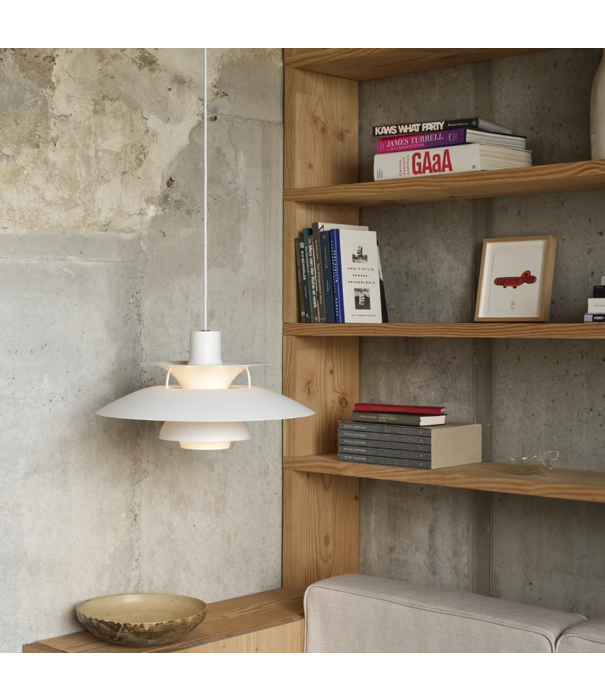 Louis Poulsen  PH 5 Hanglamp white classic