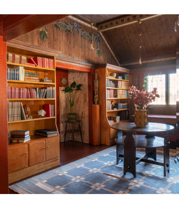 Layered  Layered Röllakan Ruth Rug Summer Sky