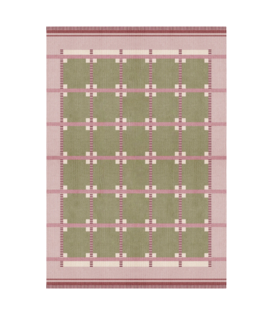 Layered Röllakan Ruth Rug Spring Grass