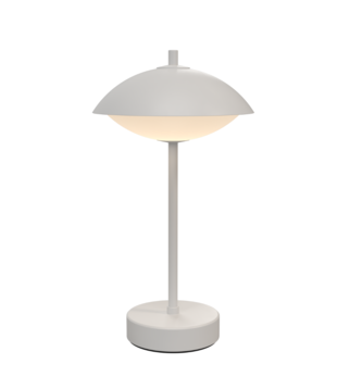 Clam Portable Lamp white