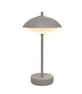 Clam Portable Lamp nine grey