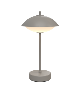 Clam Portable Lamp nine grey
