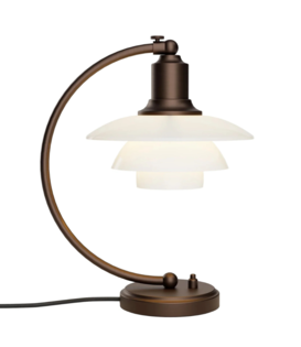 Louis Poulsen PH 2/2 Luna Table lamp Aged Brass Edition