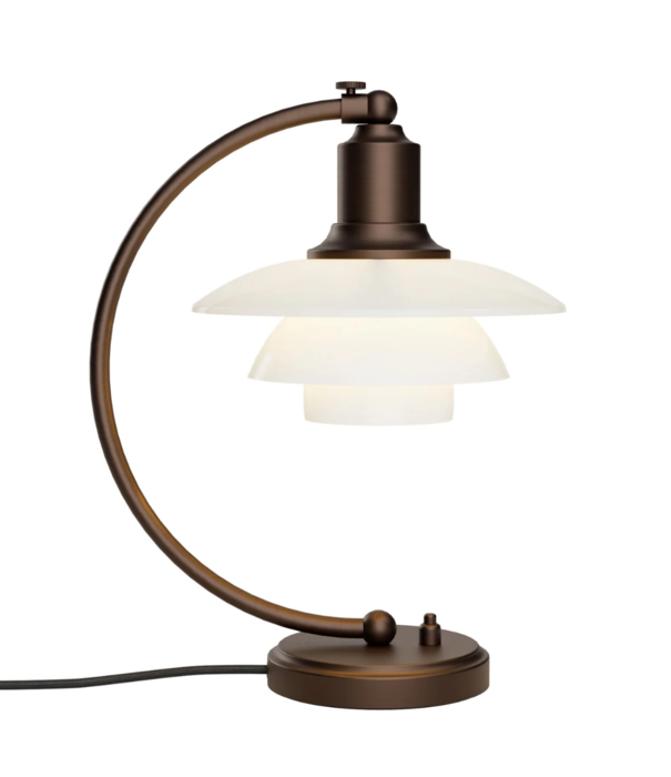 Louis Poulsen  Louis Poulsen PH 2/2 Luna Tafellamp Aged Brass Edition 2025