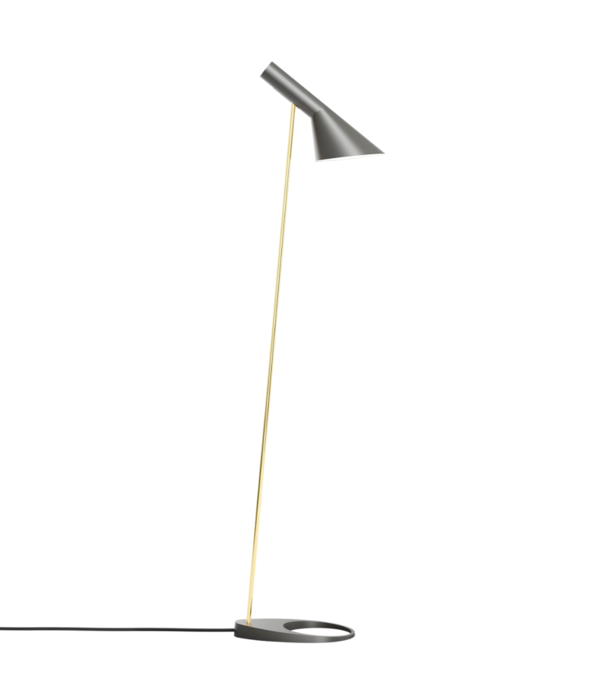 Louis Poulsen  Louis Poulsen AJ Vloerlamp messing/warm grijs