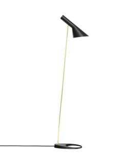 AJ Vloerlamp messing / zwart