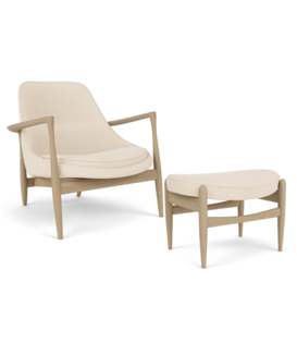 Audo Elizabeth Lounge Chair & Ottoman