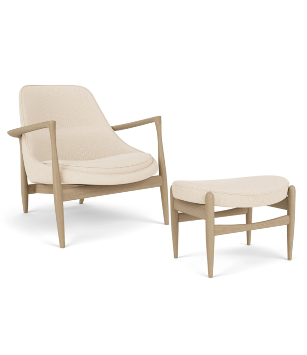 Audo Audo Copenhagen Elizabeth Lounge Stoel & Ottoman