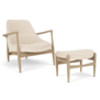 Audo Copenhagen Elizabeth Lounge Chair & Ottoman