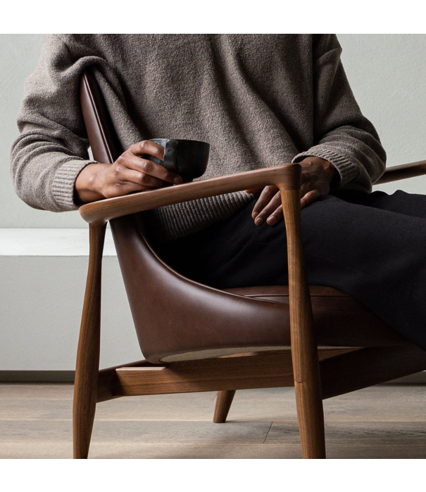 Audo Audo Copenhagen Elizabeth Lounge Stoel & Ottoman