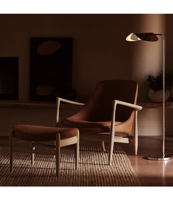 Audo Audo Copenhagen Elizabeth Lounge Chair & Ottoman