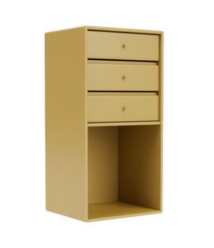 Montana Hallway 1462 storage cabinet 3 drawers, open module