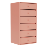 Montana Hallway 1362 storage cabinet 6 drawers