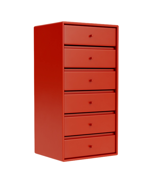 Montana Furniture  Montana Hallway 1362 storage cabinet 6 drawers