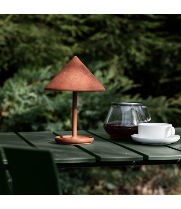 Mater Design  Mater Terra Portable Lamp coffee rust red