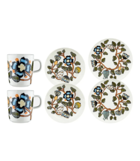 Marimekko Tiara Dish set 6 pcs