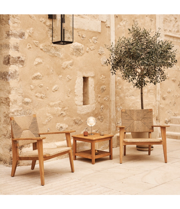 Gubi  Gubi F-Chair Lounge Outdoor Lounge Chair