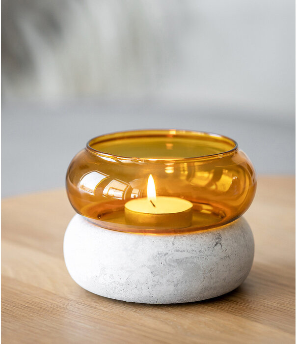 Muurla Muurla Bagel Vase/candle lantern 12cm