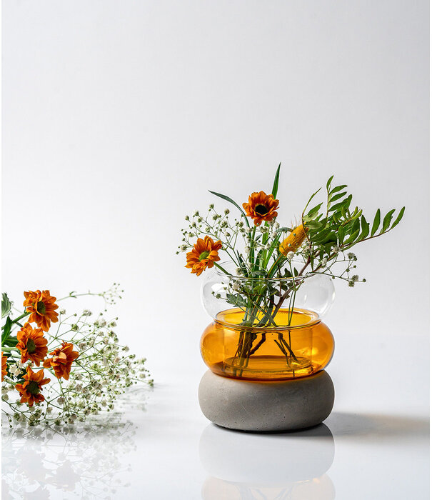 Muurla Muurla Bagel Vase/candle lantern 12cm