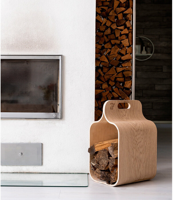 Muurla Muurla Carrier Magazine Rack oak