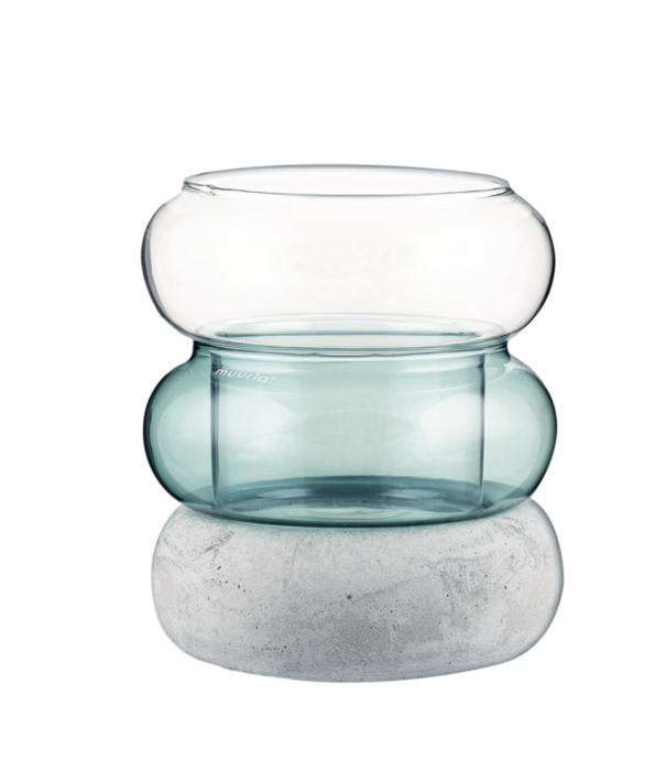 Muurla Muurla Bagel Vase/candle lantern 12cm