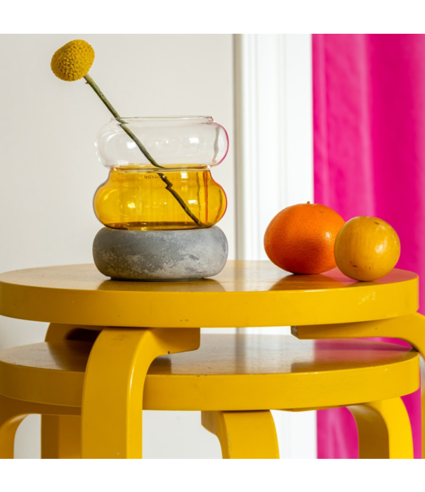 Muurla Muurla Bagel Vase/candle lantern 12cm