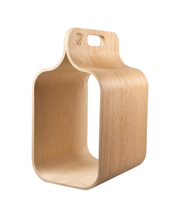 Muurla Muurla Carrier Magazine Rack oak