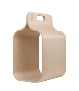 Muurla Carrier Magazine Rack birch