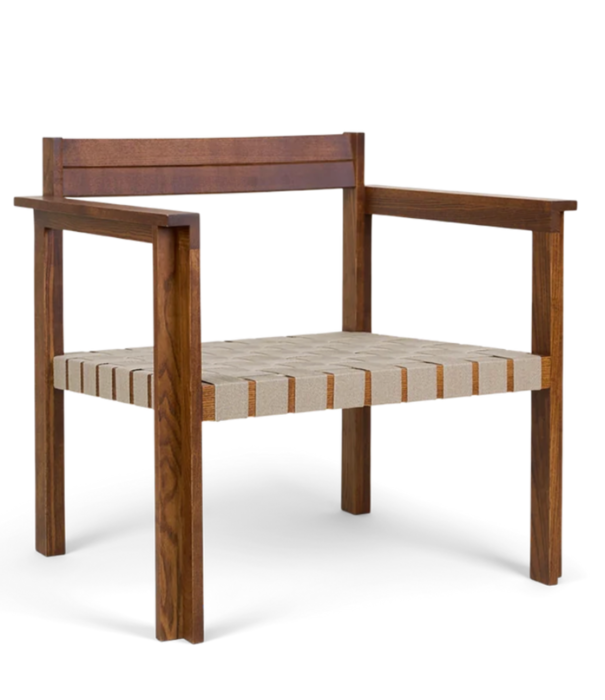 Frama  Frama Symmetry Easy Chair, honey ash / oat fabric