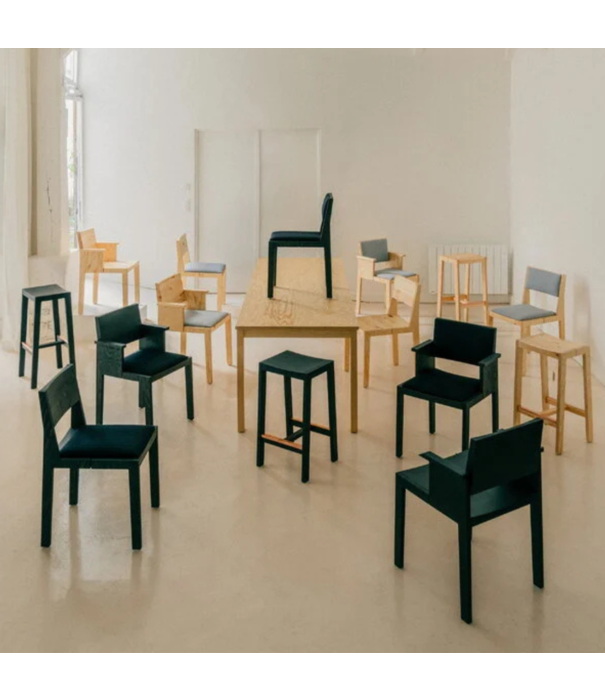 Vaarnii 016 Maasto Dining Armchair, seat upholstered