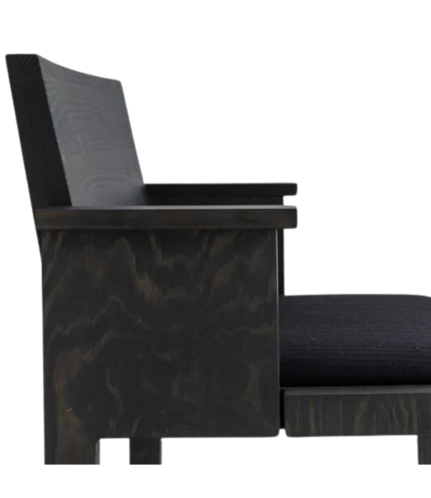 Vaarnii 016 Maasto Dining Armchair, seat upholstered