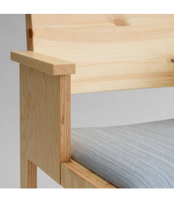 Vaarnii  Vaarnii 016 Maasto Dining Armchair, seat upholstered