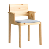 Vaarnii 016 Maasto Dining Armchair, seat upholstered