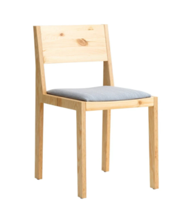 016 Maasto Dining Chair, seat upholstered
