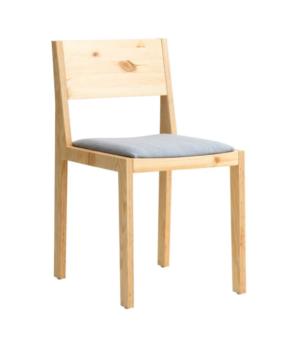 Vaarnii  Vaarnii 016 Maasto Dining Chair pine, seat upholstered
